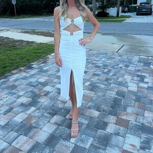 Hello Molly Destiny Compass Midi Dress